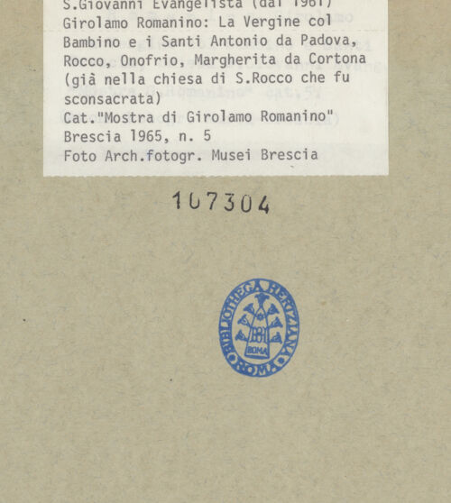 Rückseite von bh107304_recto