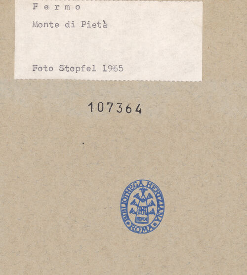 Rückseite von bh107364_recto