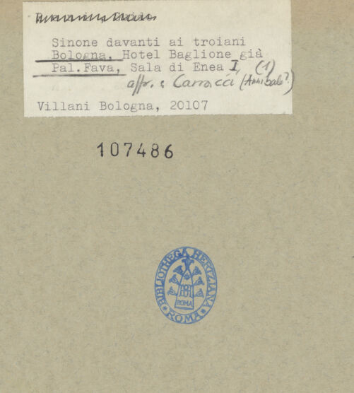 Rückseite von bh107486_recto