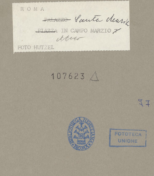 Rückseite von bh107623_recto