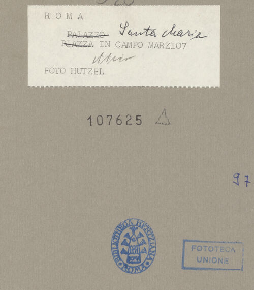 Rückseite von bh107625_recto