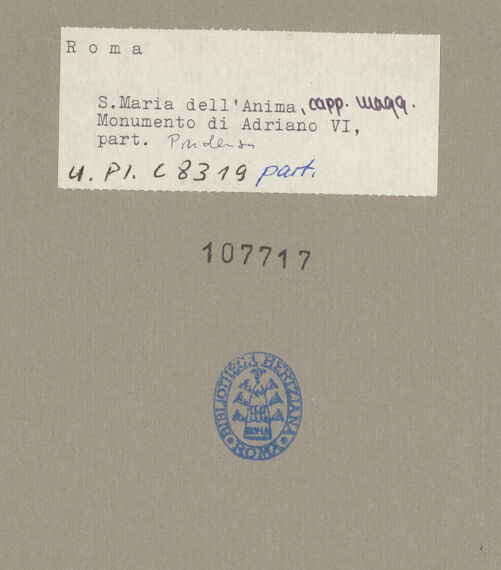 Rückseite von bh107717_recto