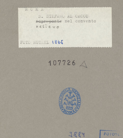 Rückseite von bh107726_recto