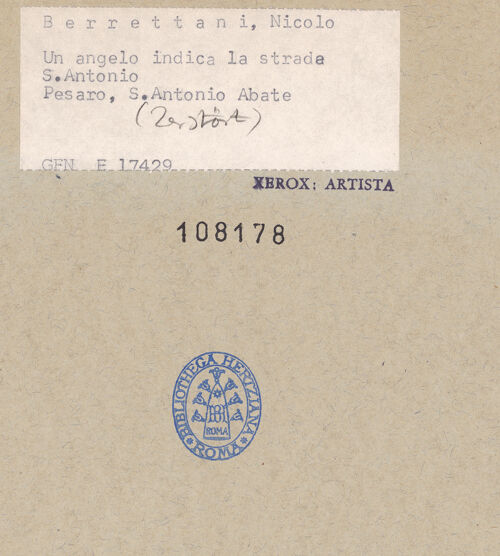 Rückseite von bh108178_recto