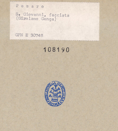 Rückseite von bh108190_recto