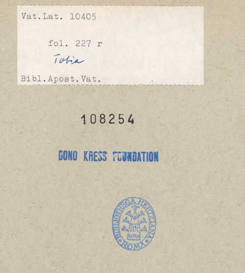 Rückseite von bh108254_recto