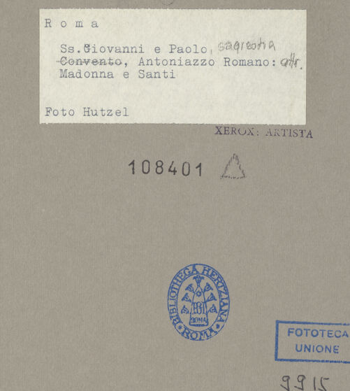 Rückseite von bh108401_recto