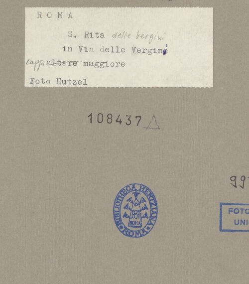 Rückseite von bh108437_recto