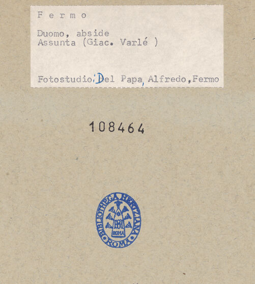 Rückseite von bh108464_recto