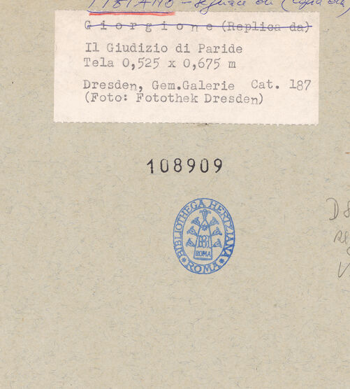 Rückseite von bh108909_recto