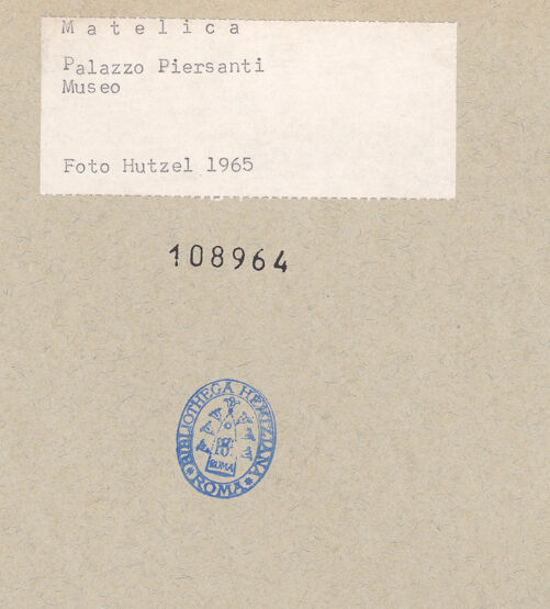 Rückseite von bh108964_recto