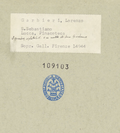 Rückseite von bh109103_recto