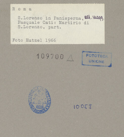 Rückseite von bh109700_recto