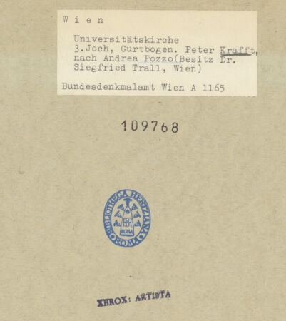 Rückseite von bh109768_recto