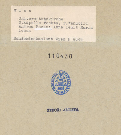 Rückseite von bh110430_recto