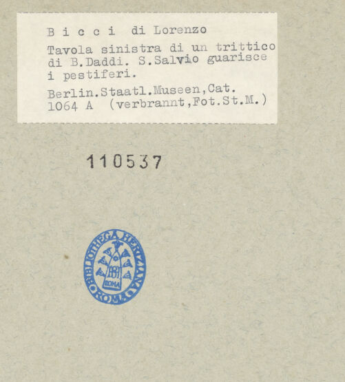 Rückseite von bh110537_recto