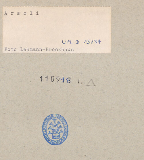 Rückseite von bh110918_recto