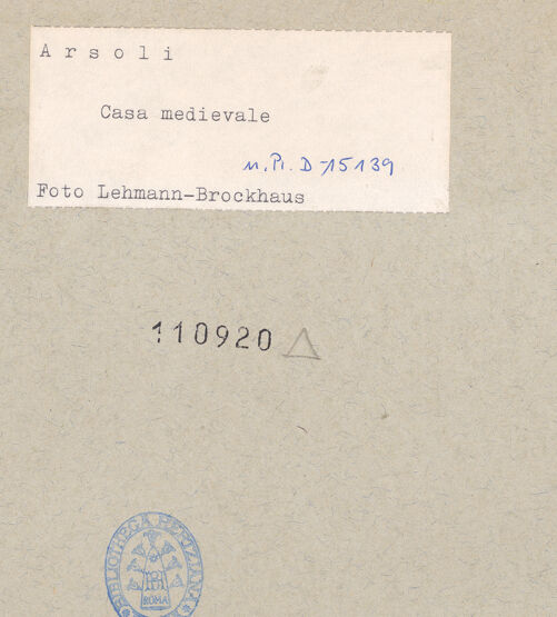 Rückseite von bh110920_recto