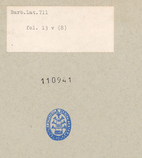 Rückseite von bh110941_recto