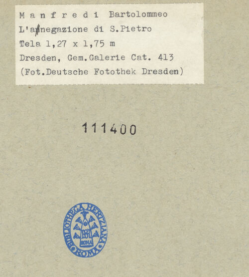 Rückseite von bh111400_recto