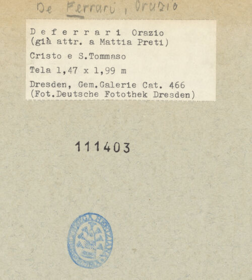 Rückseite von bh111403_recto