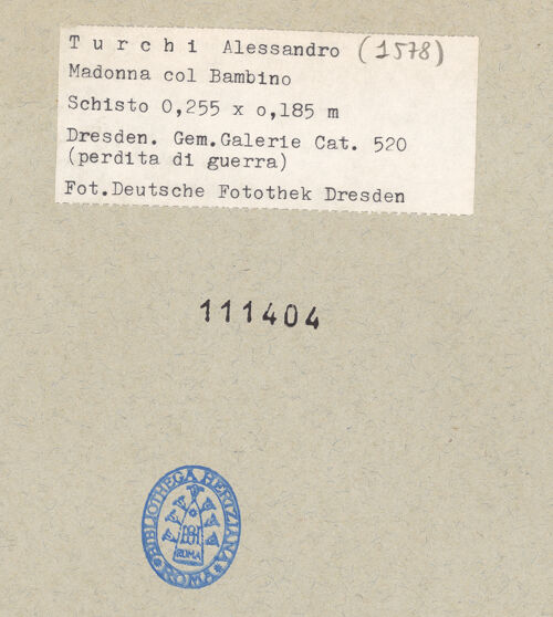 Rückseite von bh111404_recto