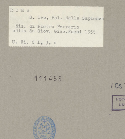 Rückseite von bh111458_recto