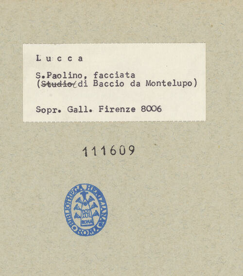 Rückseite von bh111609_recto