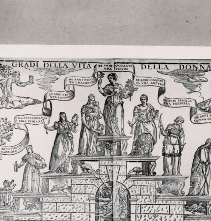 Rückseite von British Museum [https://www.deutsche-digitale-bibliothek.de/content/lizenzen/rv-ez/] Lebensstufen der Frau - , bh111836. Foto.