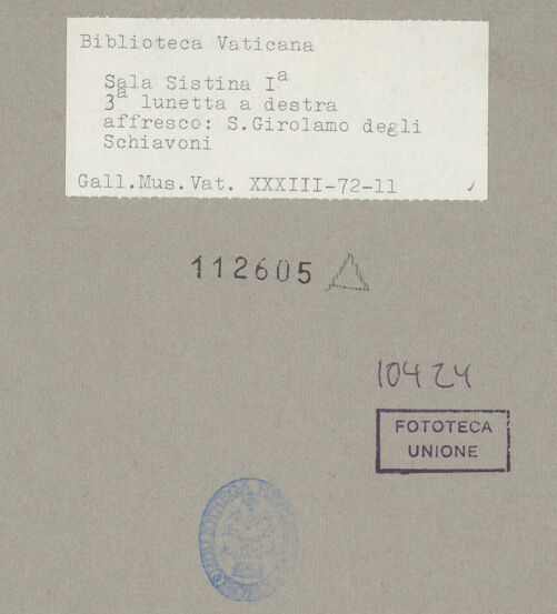 Rückseite von bh112605_recto