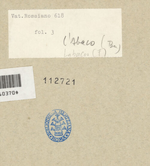 Rückseite von unbekannt [http://creativecommons.org/publicdomain/mark/1.0/] Aufnahme nach Gebälk und Fußprofil der Attika der Umfassunsgmauer des Nervaforums in Rom, den sogenannten Colonacce, Kopie nach fol. 19r - Gesamtansicht, bh112721_recto. Foto.