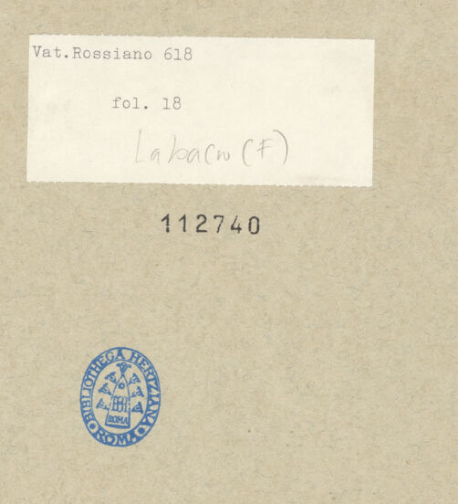 Rückseite von bh112740_recto