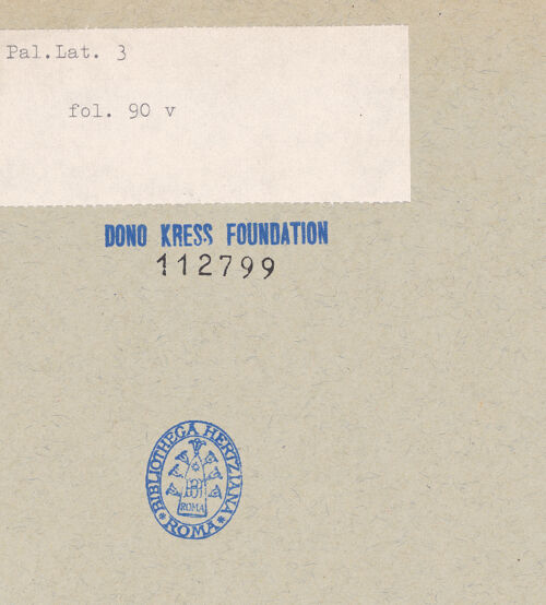 Rückseite von bh112799_recto