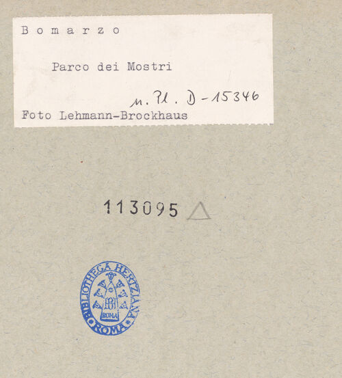 Rückseite von bh113095_recto