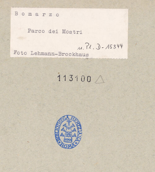 Rückseite von bh113100_recto