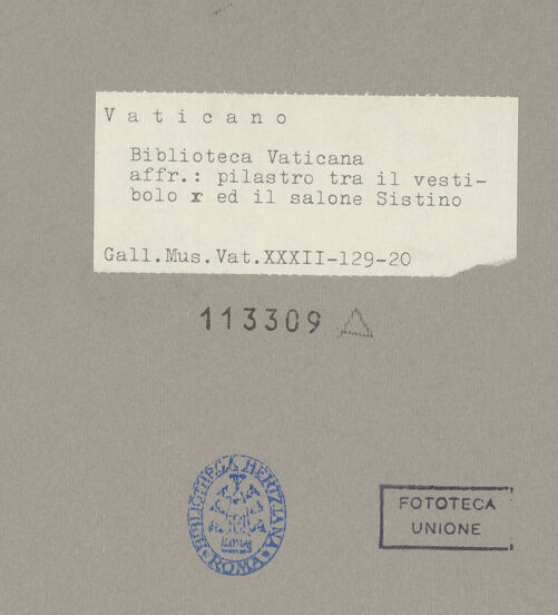 Rückseite von bh113309_recto