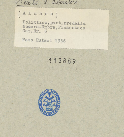 Rückseite von bh113889_recto