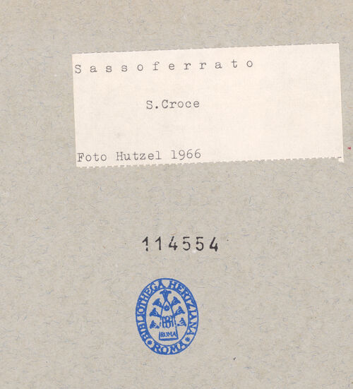 Rückseite von bh114554_recto