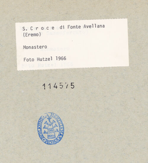 Rückseite von bh114575_recto