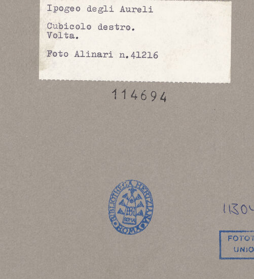 Rückseite von bh114694_recto