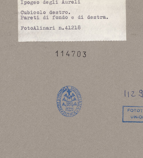 Rückseite von bh114703_recto