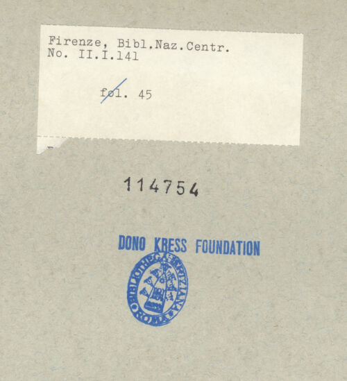 Rückseite von bh114754_recto