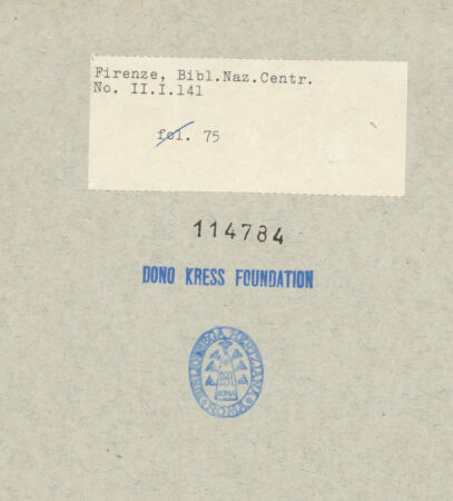 Rückseite von bh114784_recto