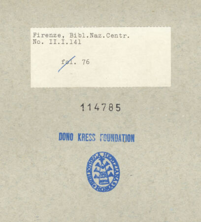 Rückseite von bh114785_recto