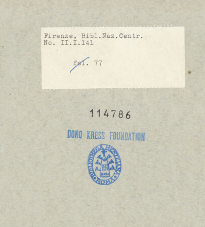 Rückseite von bh114786_recto