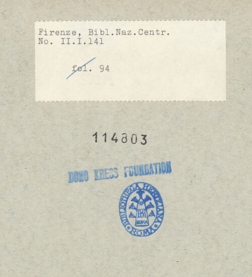 Rückseite von bh114803_recto