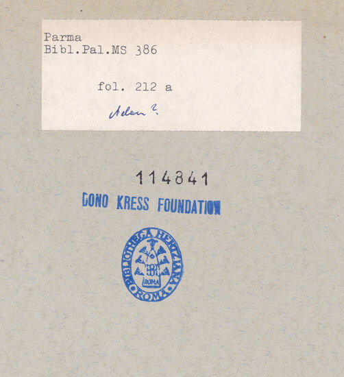 Rückseite von bh114841_recto