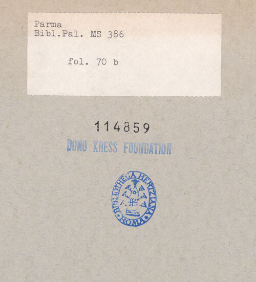 Rückseite von bh114859_recto