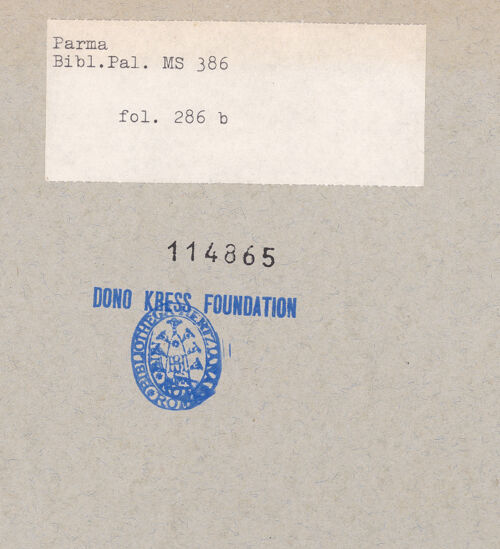 Rückseite von bh114865_recto