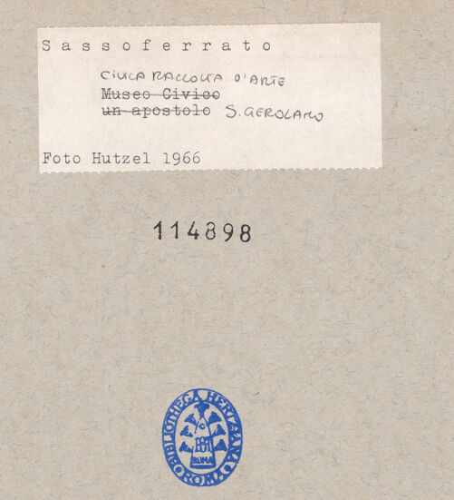 Rückseite von Getty Research Institute [https://www.deutsche-digitale-bibliothek.de/content/lizenzen/rv-ez/] Heiliger Hieronymus - Gesamtansicht, bh114898_recto. Foto: Hutzel, Max.